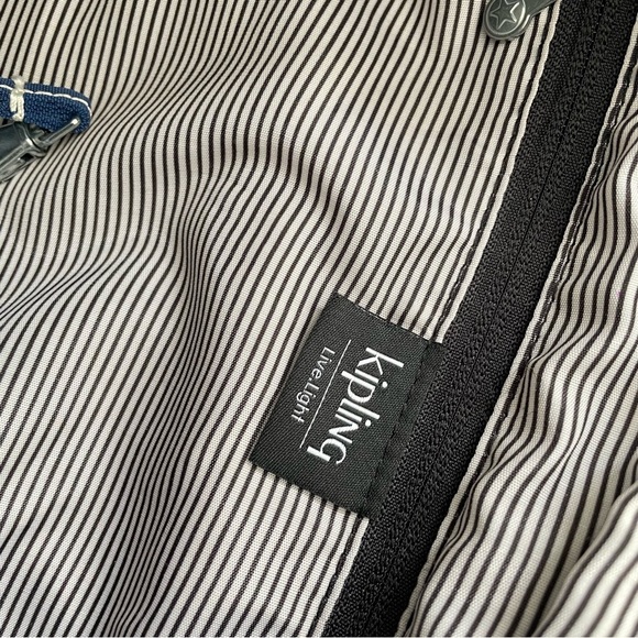 Kipling Asseni Blue Shoulder Tote Bag - Picture 13 of 13